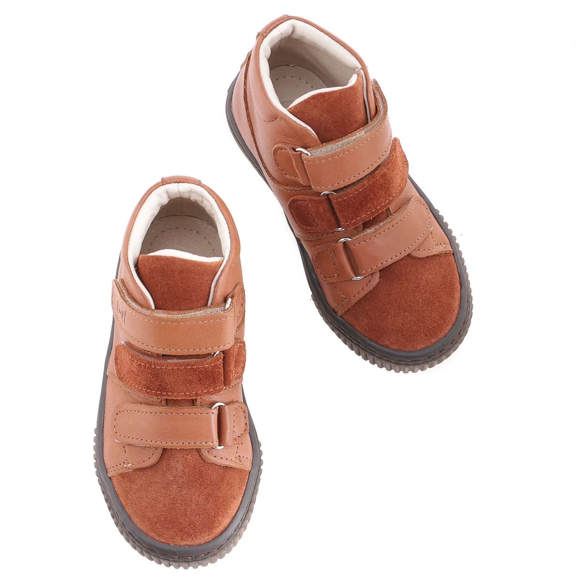 (2699-5) Emel velcro shoes - brown