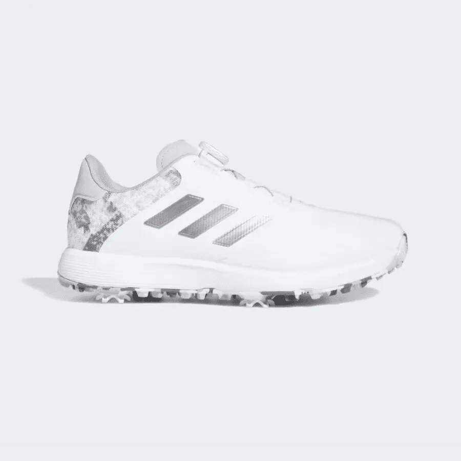 Adidas 2023 S2G BOA Men's Wide Golf Shoes - White