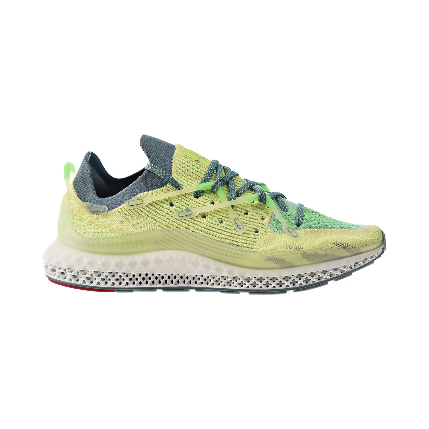 Adidas 4D Fusio Men's Shoes Yellow-Green-Grey