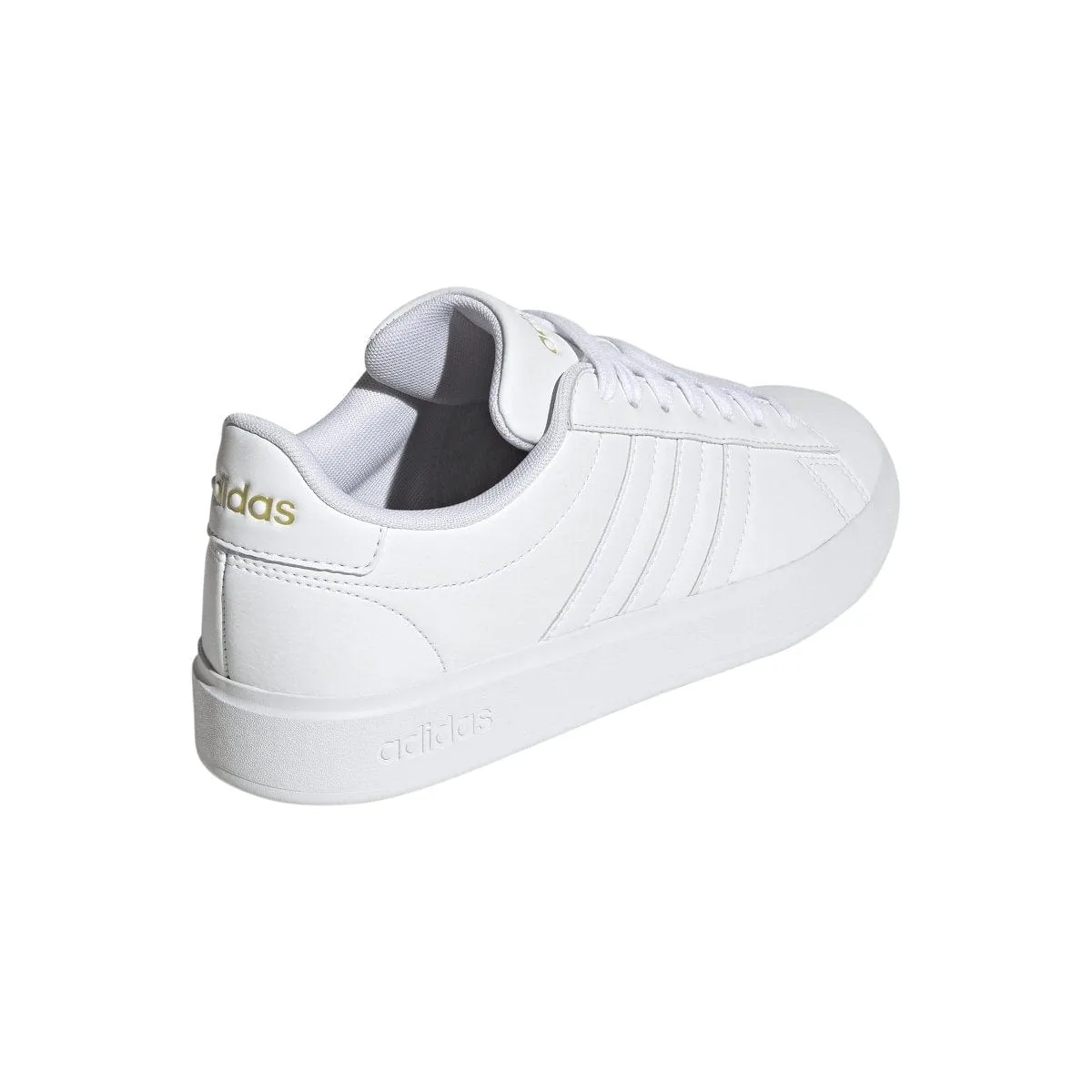 ADIDAS WOMEN'S GRAND COURT CLOUDFOAM LIFESTYLE COURT TRIPLE WHITE SHOES