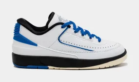 Air Jordan 2 Retro Low Varsity Royal Womens Lifestyle Shoes (White/Blue)