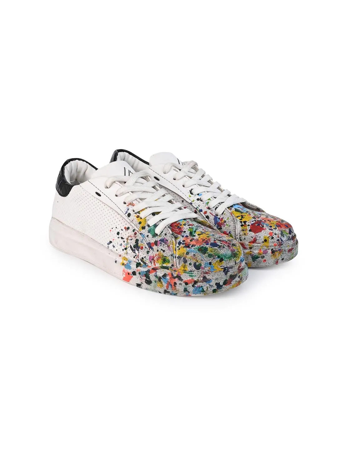 Alberto Torresi White Lightweight Stylish Sneakers