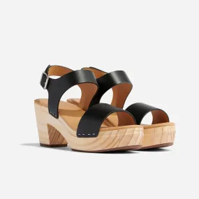 All-Day Open Toe Clog Black