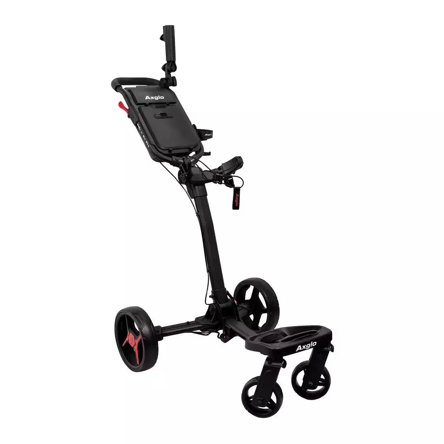 Axglo Flip n' Go Pro Push Cart w/ Storage Bag