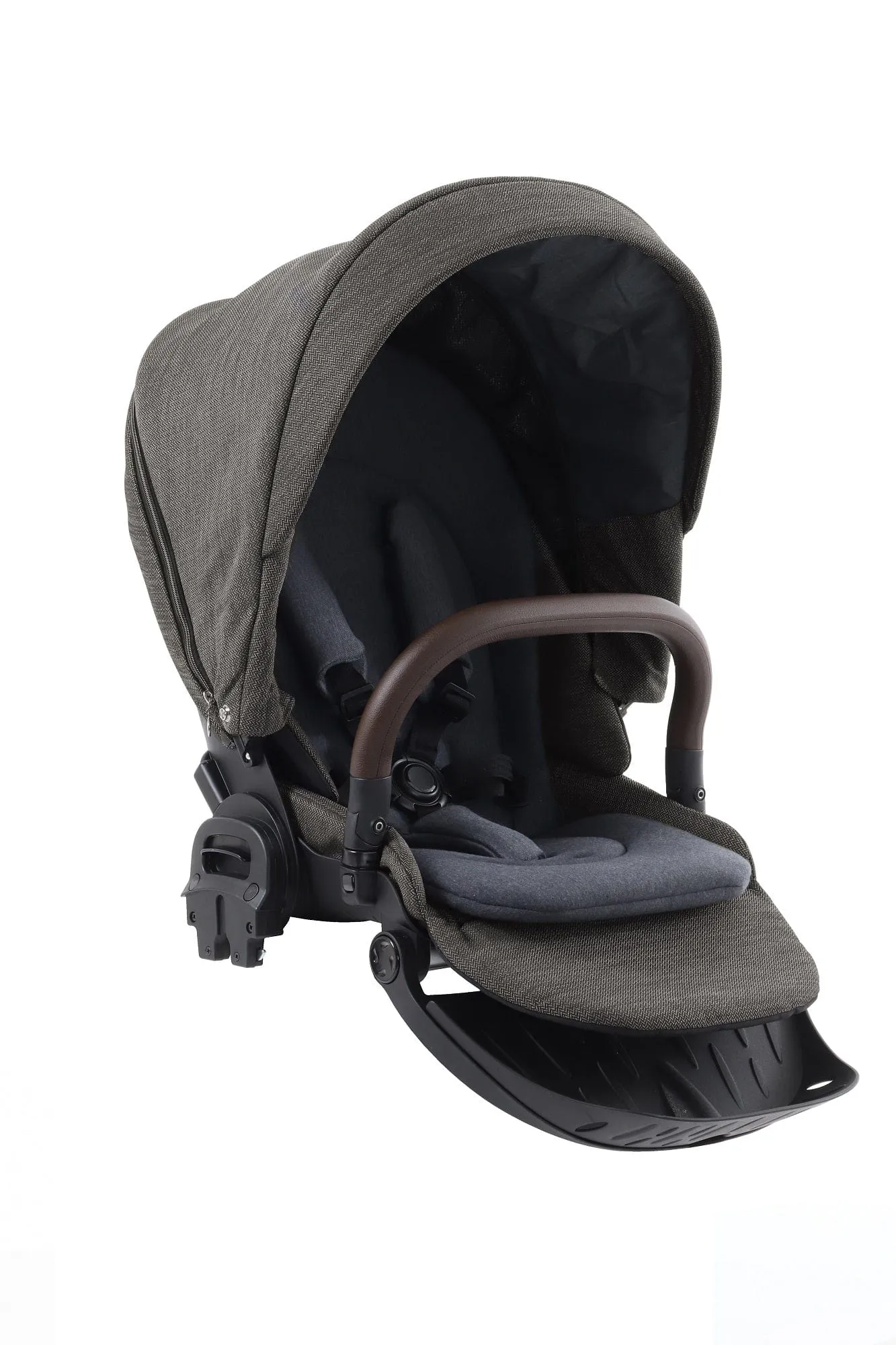 BabyStyle Prestige Vogue 12 Piece Bundle - Mountain / Black Frame / Brown Leather