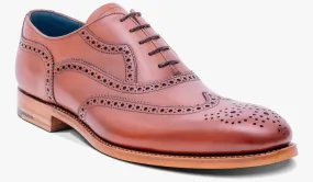 Barker Blenden Brogue Shoe - Chestnut Calf