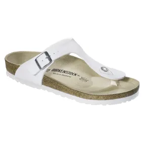 Birkenstock Classic, Gizeh, Narrow Fit, Birko-Flor, White