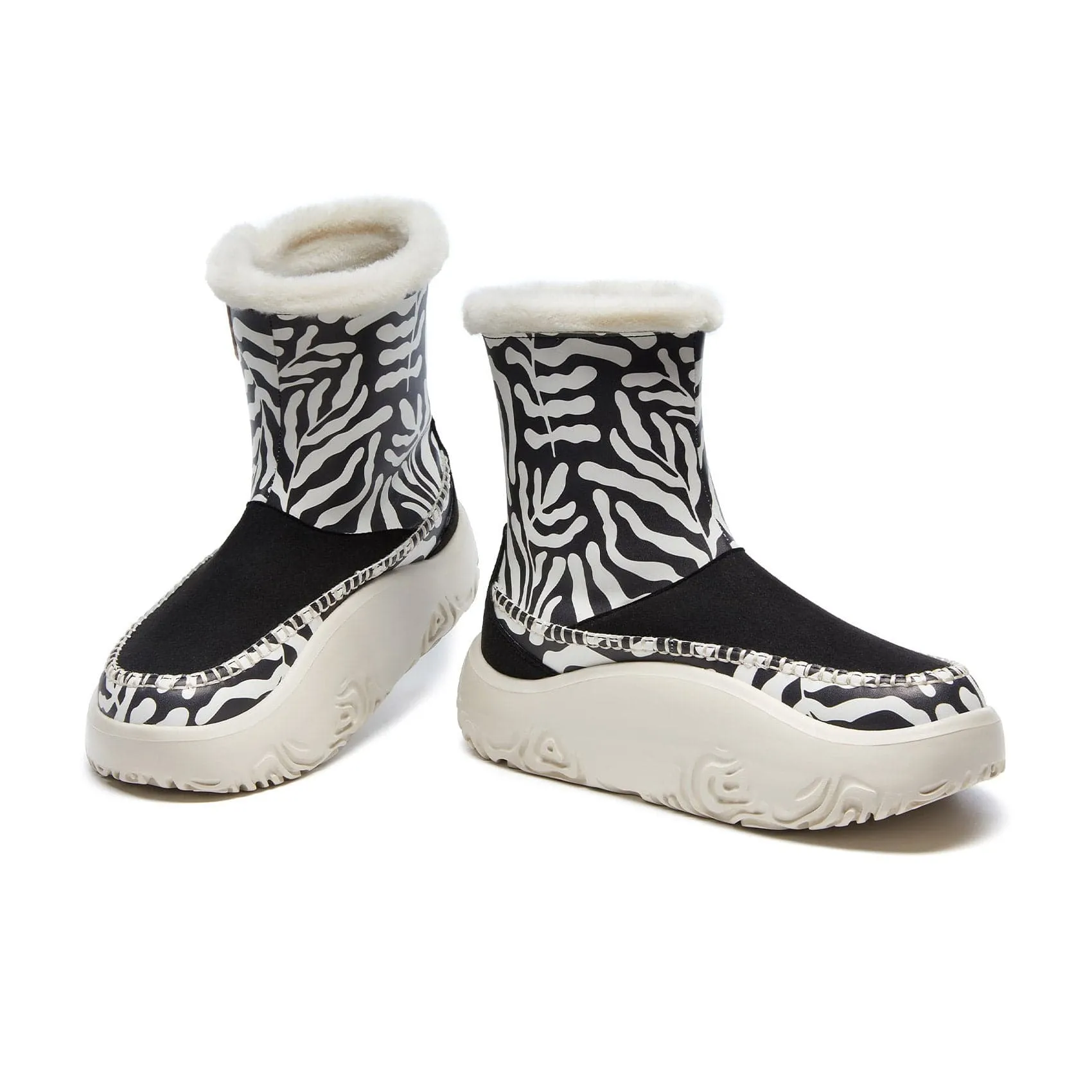 Black White Veins Vigo VI Women