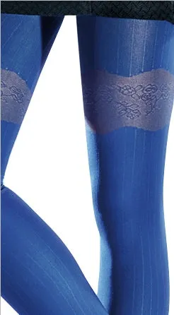 Blue Pantyhose - 40 den - Tights