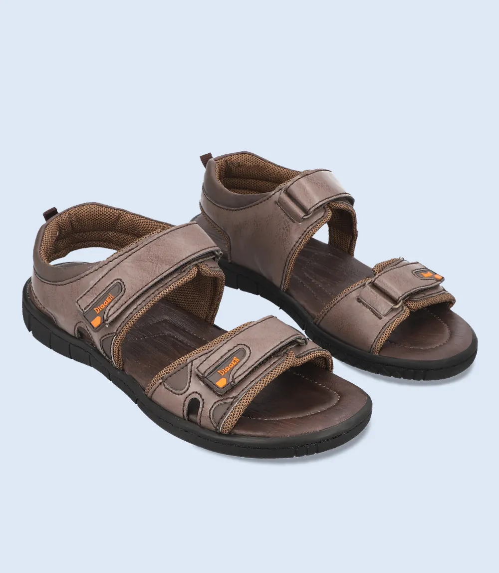 BM4405-BROWN-Men Sandal