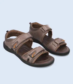 BM4405-BROWN-Men Sandal