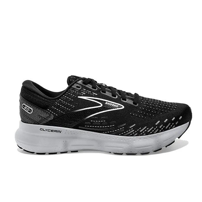 Brooks Women's Glycerin 20 Wide Black/White