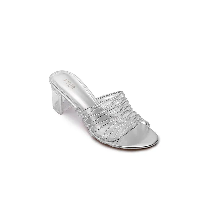 Clear Box Heel Sandal BB 13