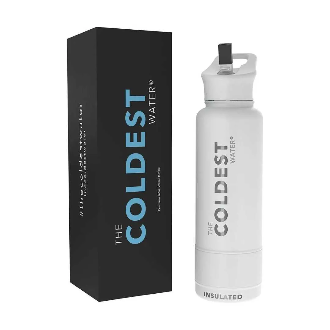 COLDEST SPORTS BOTTLE - 40 OZ EPIC WHITE