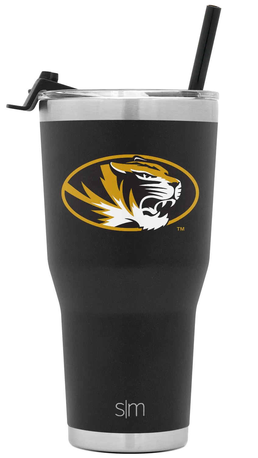 Collegiate Cruiser Tumbler with Flip Lid and Straw