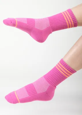 Coloured Crew Socks