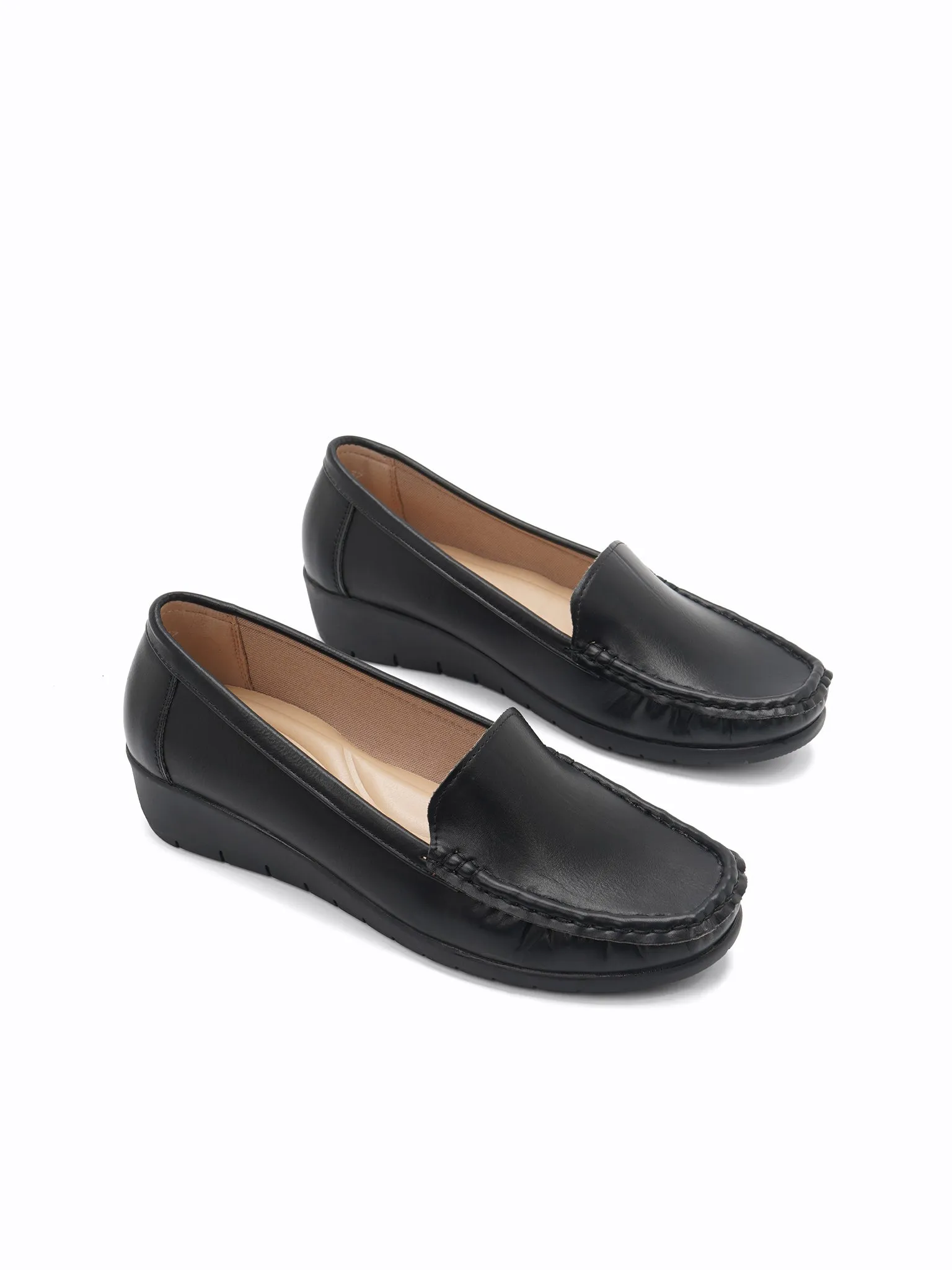 Drei Flat Loafers