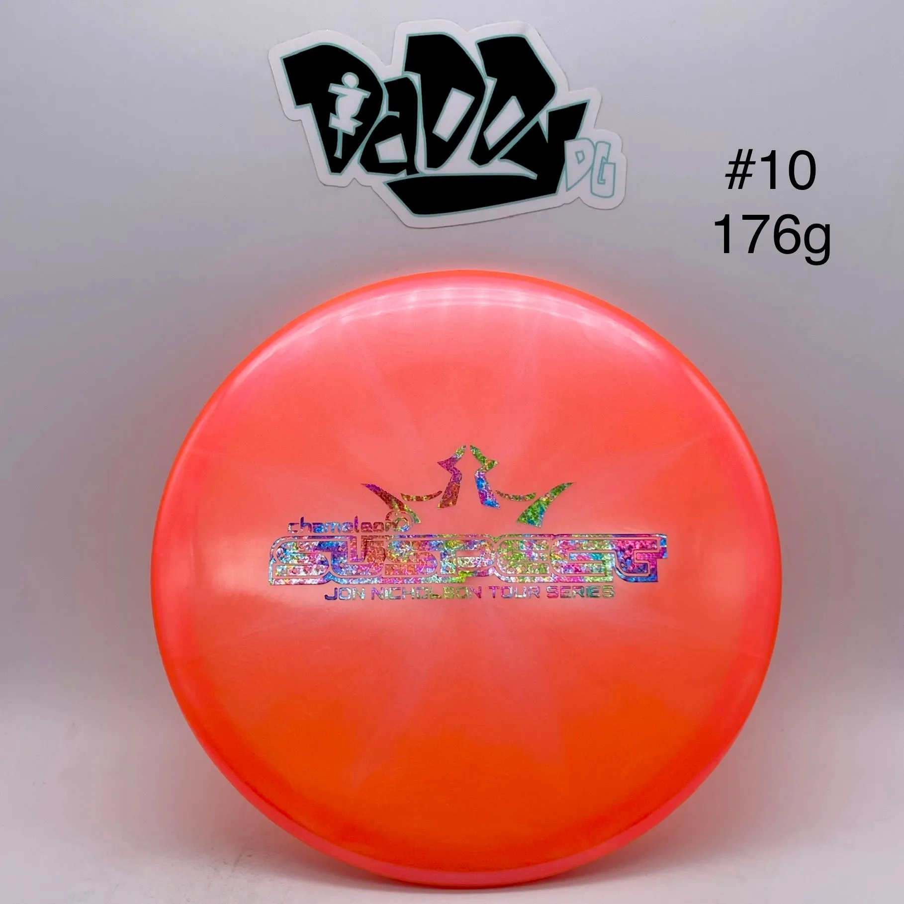 Dynamic Discs Lucid Chameleon Suspect with 2022 Team Series Stamped Midrange