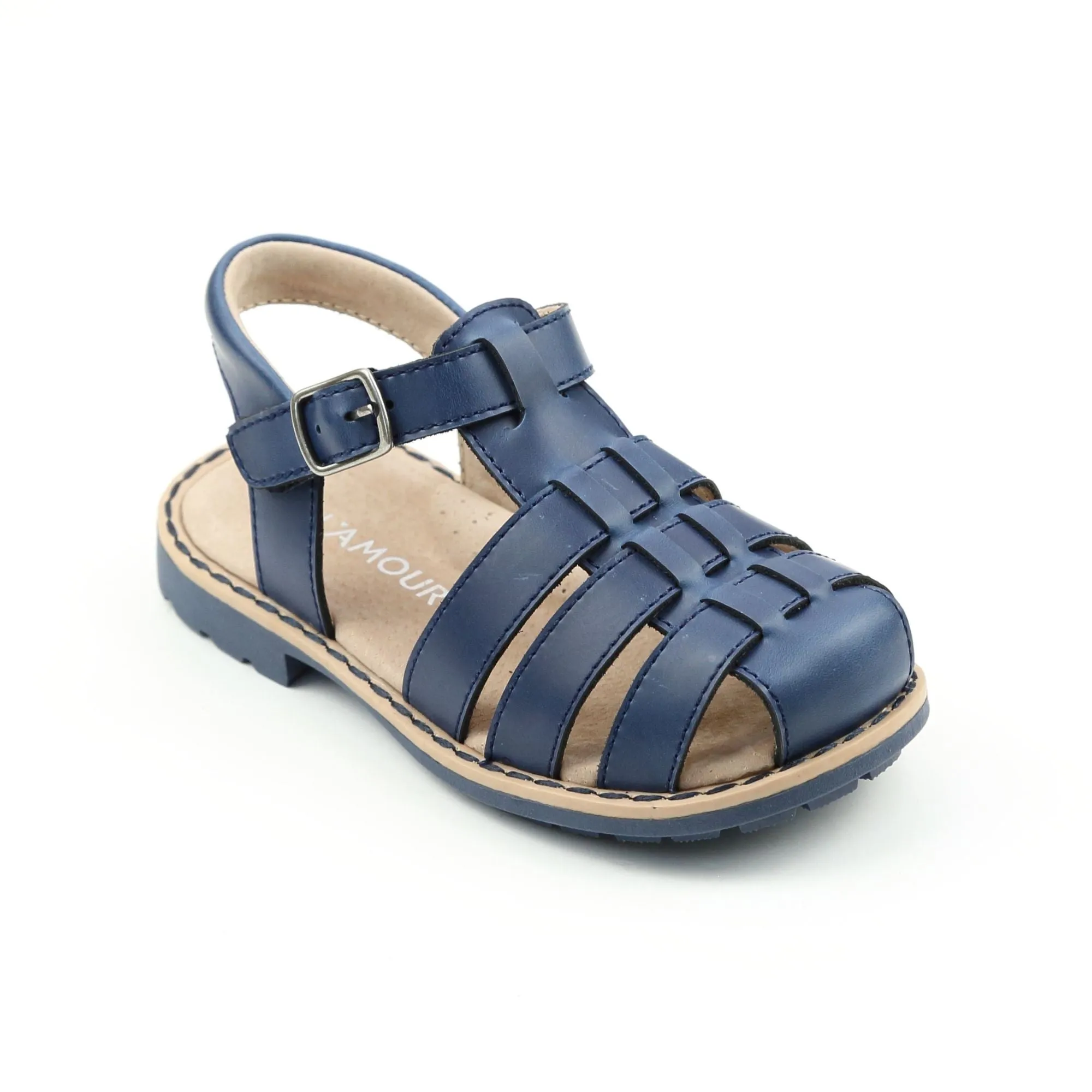 Emerson Boys Leather Fisherman Sandal