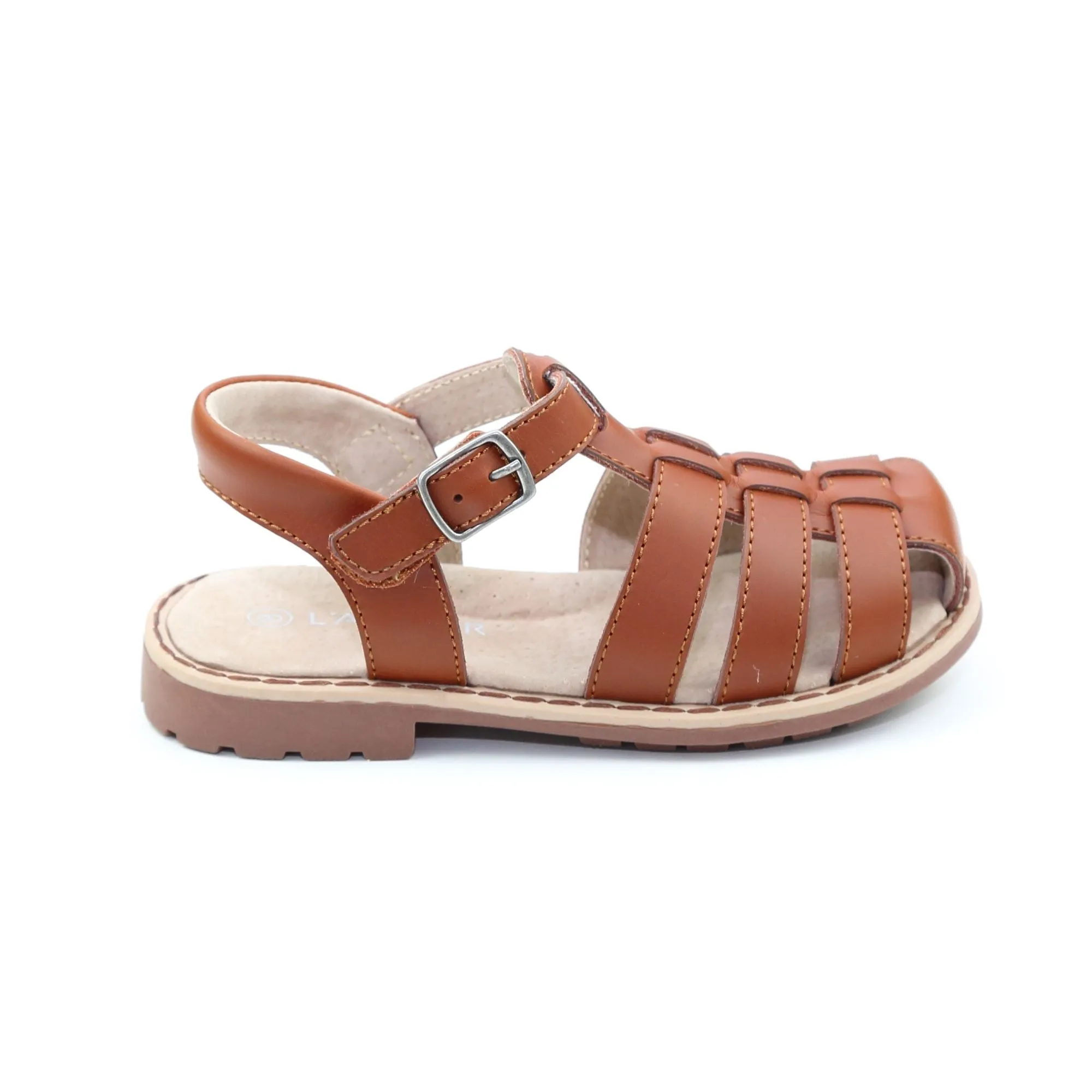 Emerson Boys Leather Fisherman Sandal