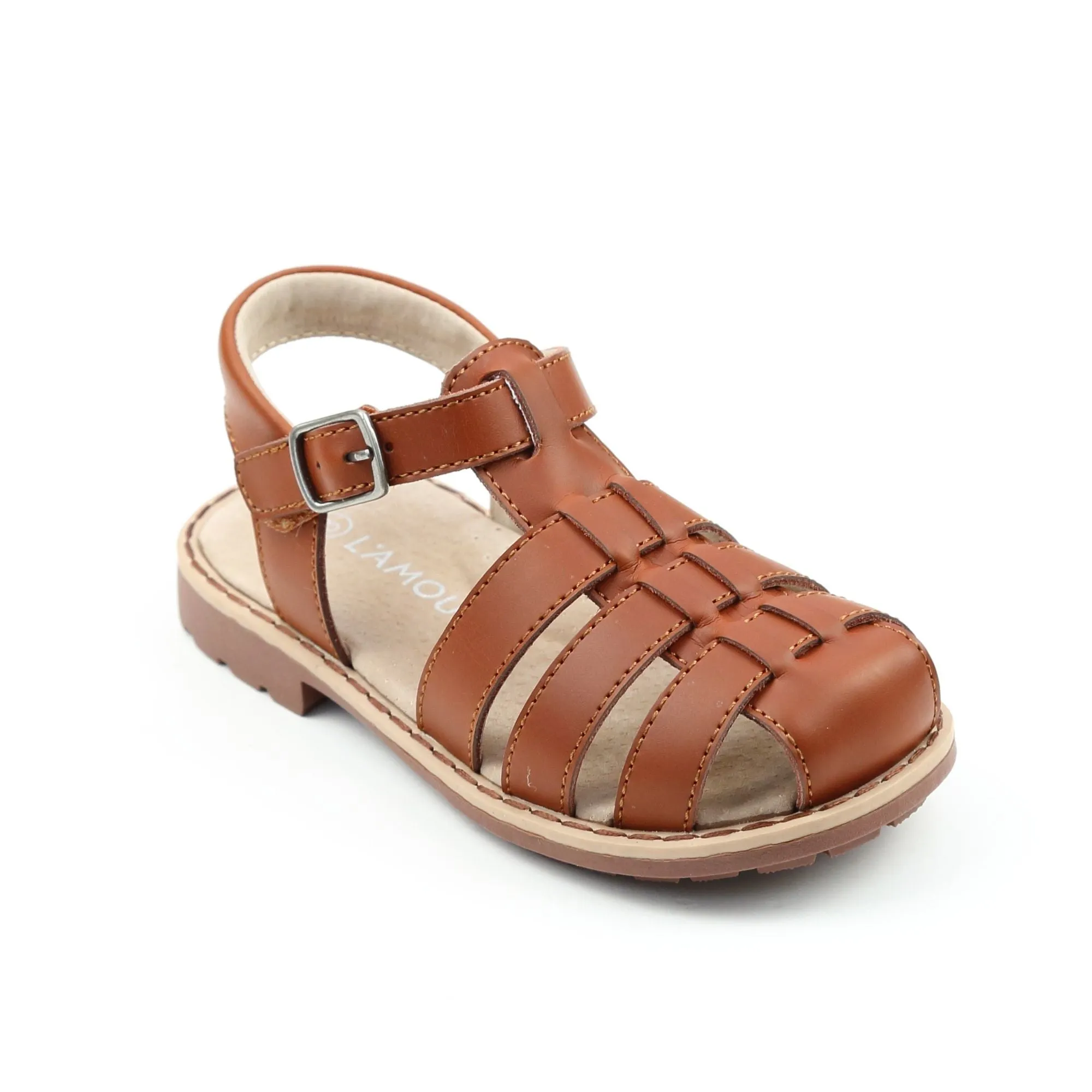 Emerson Boys Leather Fisherman Sandal