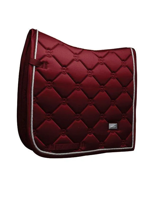 EQUESTRIAN STOCKHOLM BORDEAUX DRESSAGE PAD