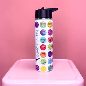 Gymnastics Achievements Water Bottle