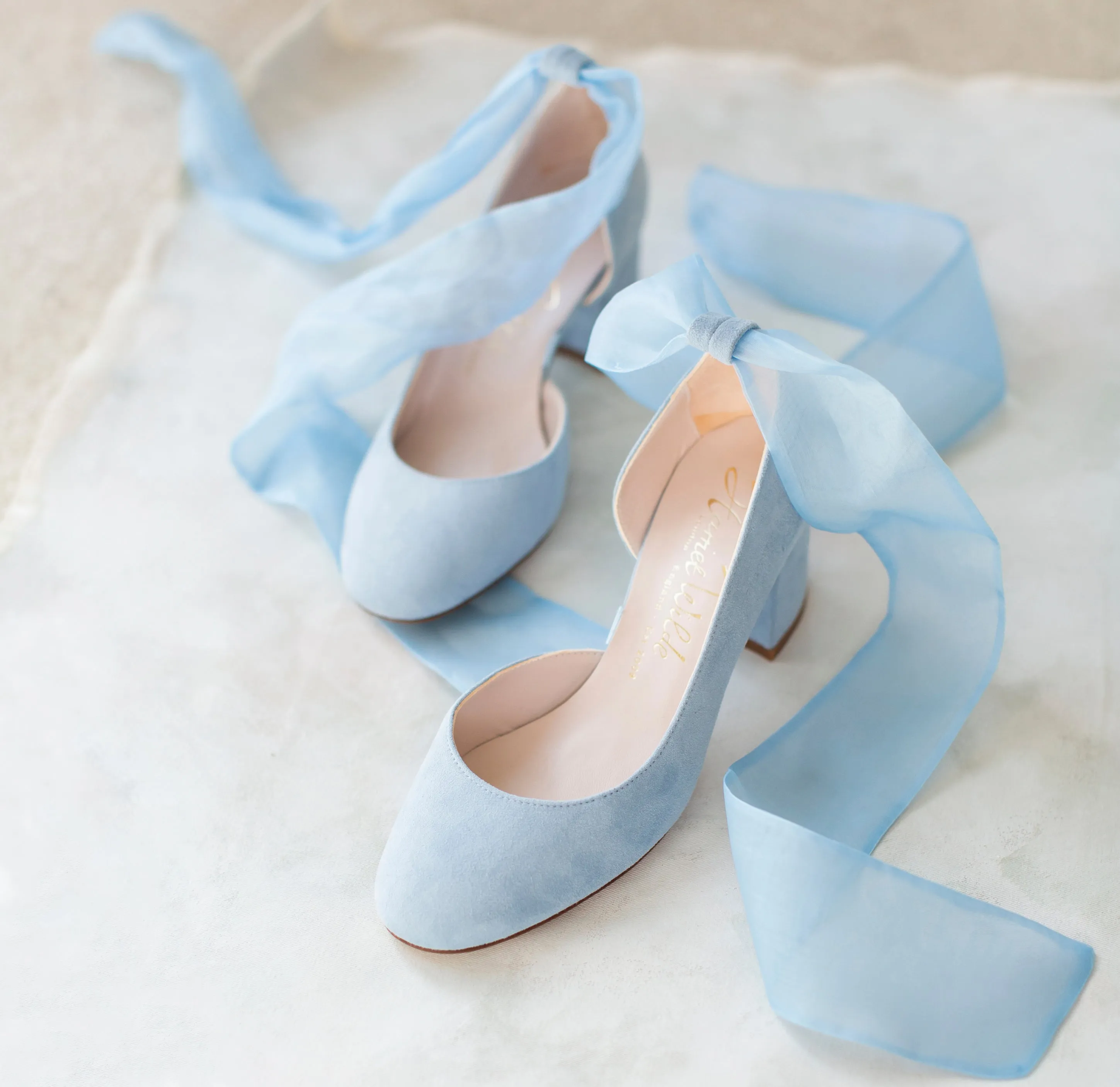 Hetty Mid Blue Organza