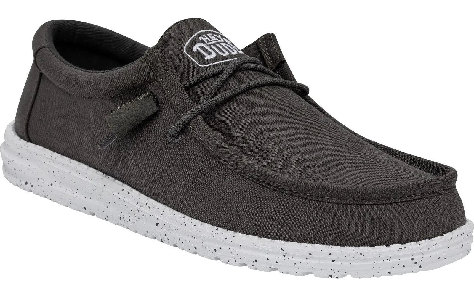 Hey Dude Wally Slub 40009 Mens Canvas Shoe