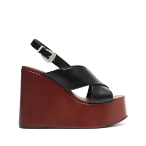 Jennifer Leather Sandal