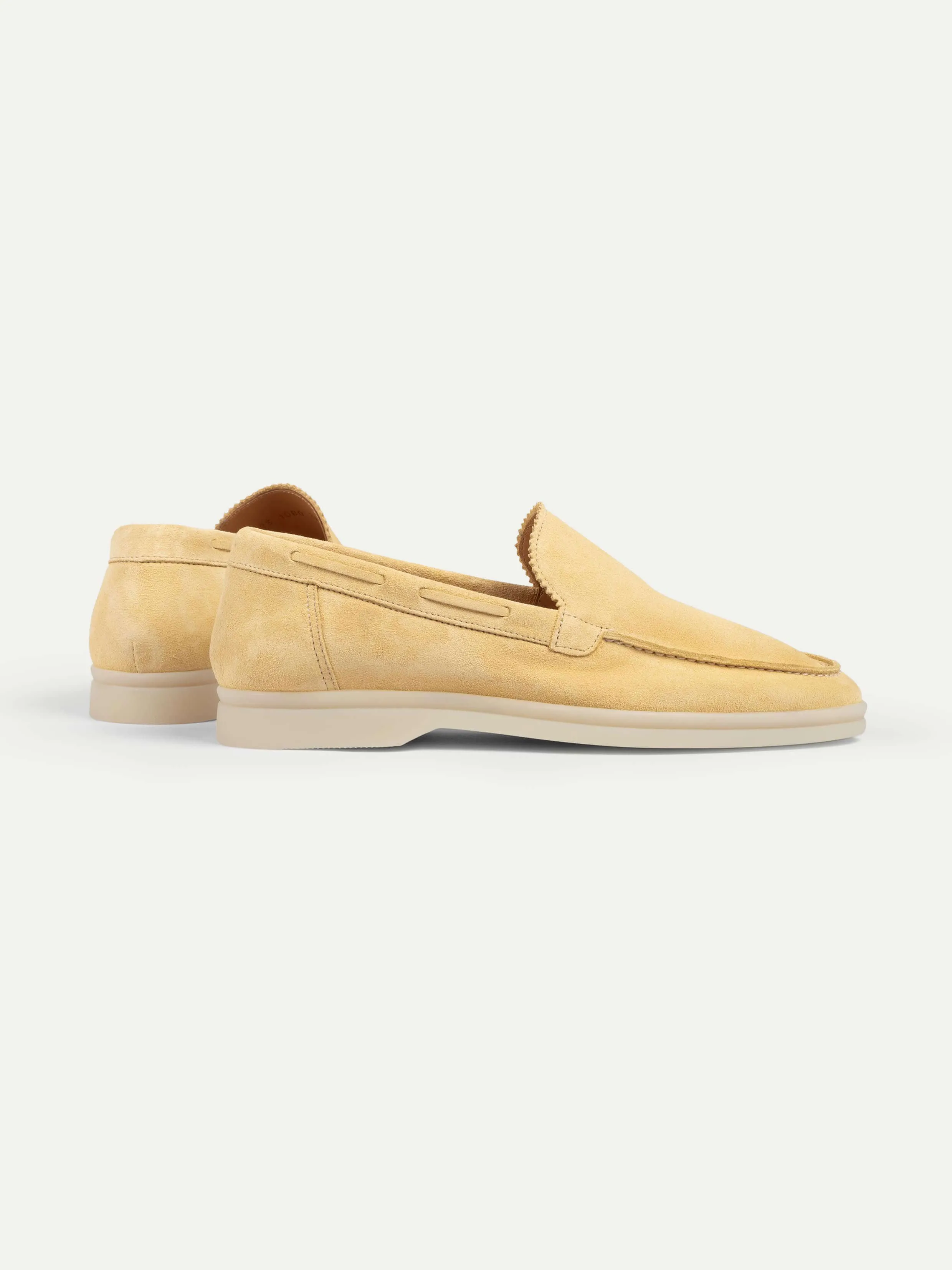 Lady Light Yellow Yacht Loafers