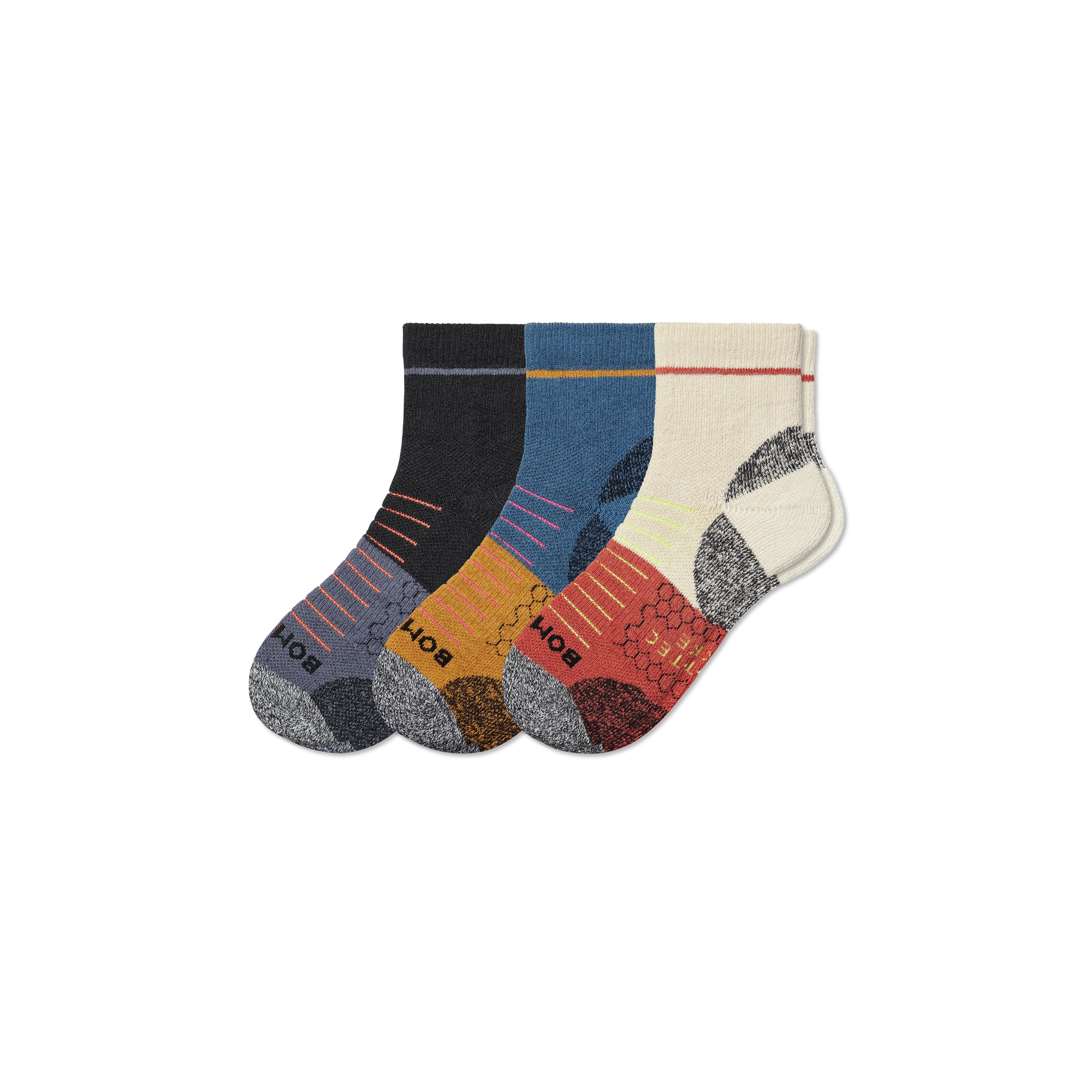 Men's Hiking Quarter Sock 3-Pack