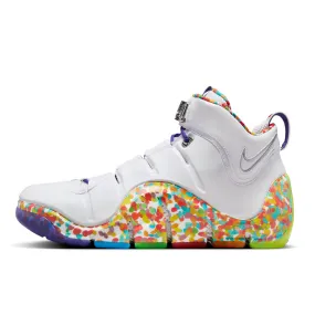 NIKE LEBRON IV  FRUITY PEBBLES™ - WHITE/TRUE RED-MEAN GREEN-VARSITY PURPLE