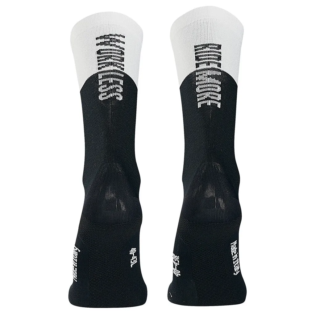 Northwave Work Less Ride More Socks 2022 - Black/White