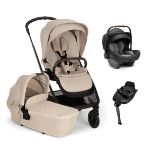 Nuna TRIV Next & PIPA Next Travel System - Biscotti