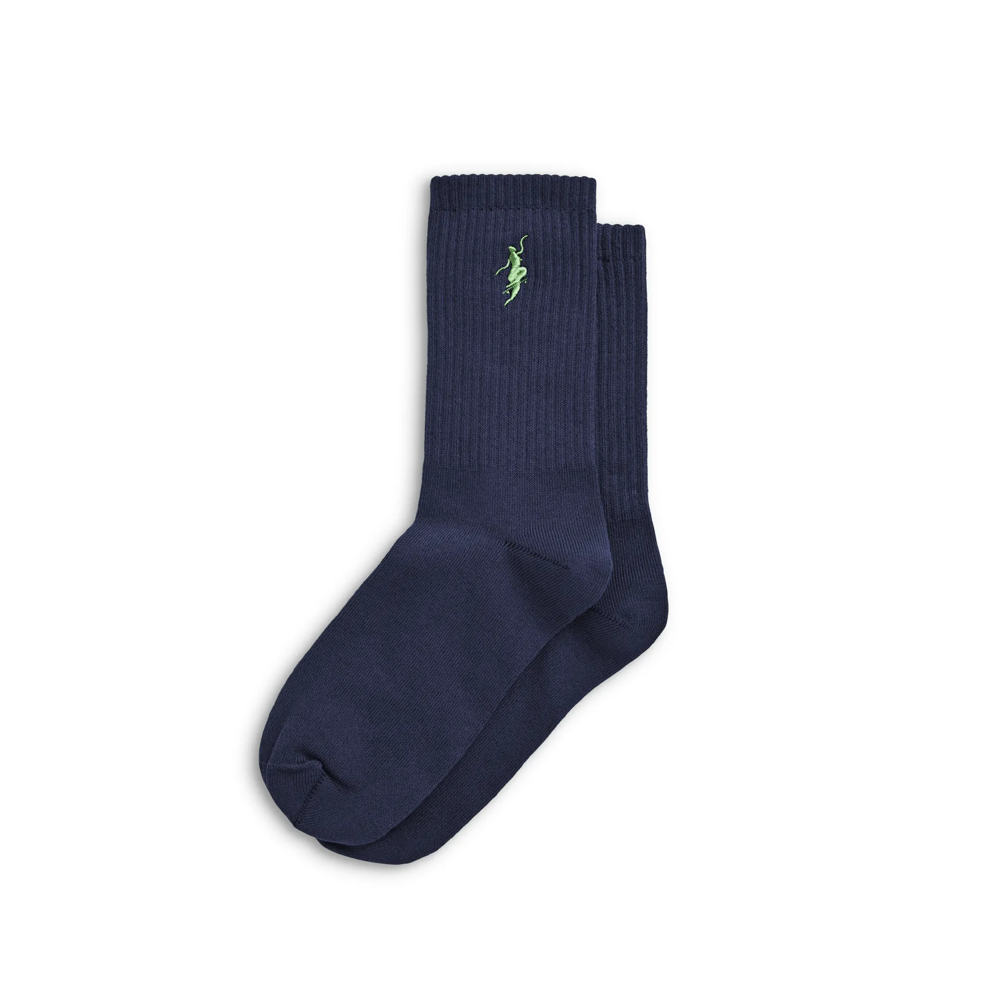 Polar Skate Co. No Comply Socks Navy/Sage