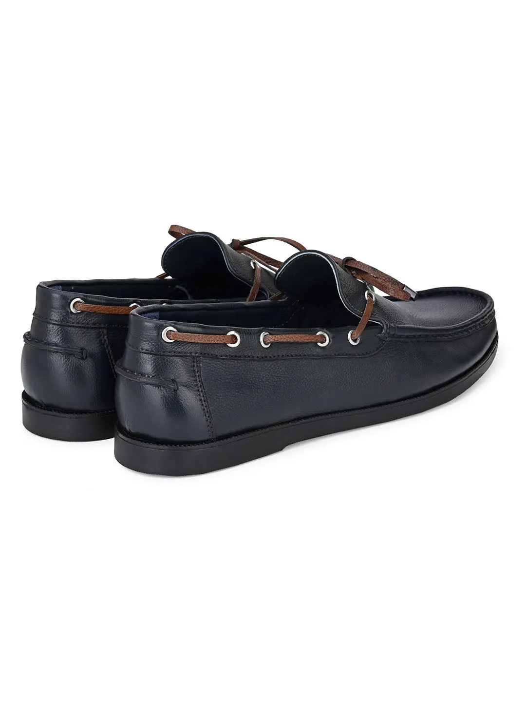 Smaga Blue Moccasin