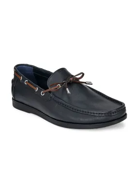 Smaga Blue Moccasin