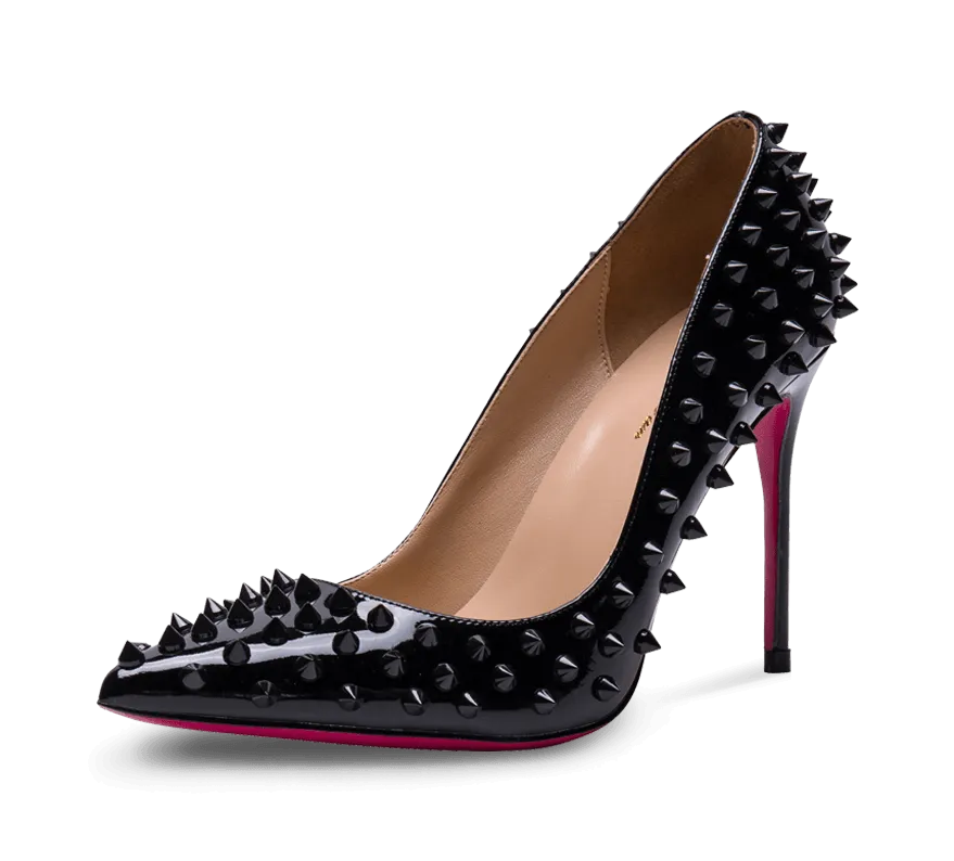 Spikes High Heel Pumps