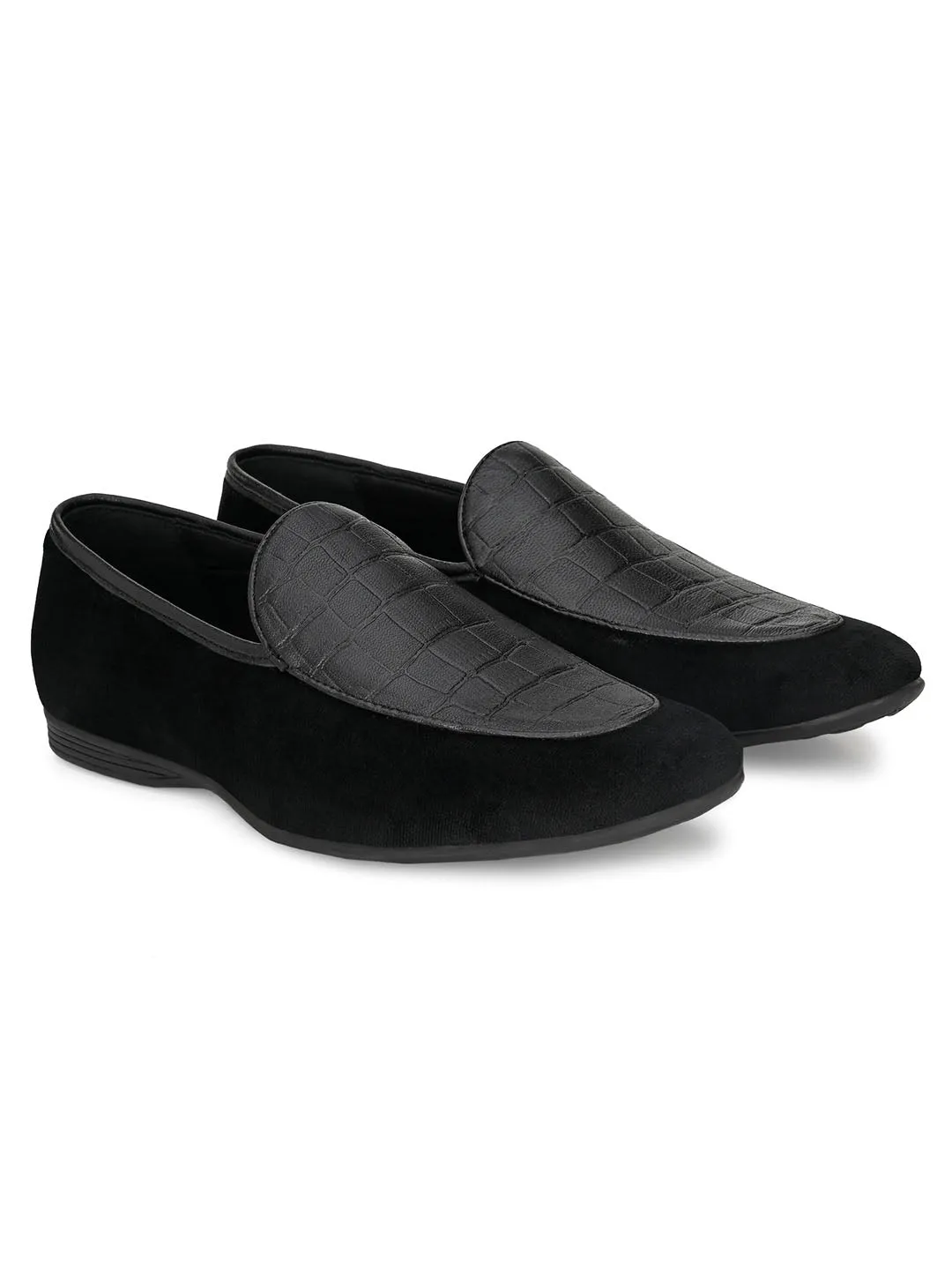 St.Barts Black Moccasin