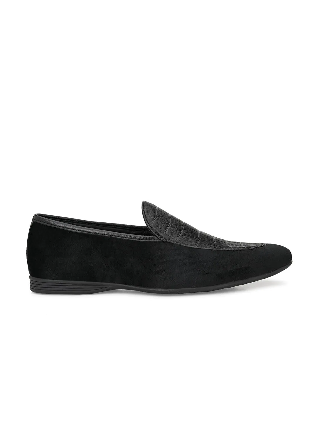 St.Barts Black Moccasin