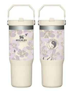 T&C Surf 30 oz Aloha Painted Sakura Stanley The IcefIow™ Flip Straw Tumbler