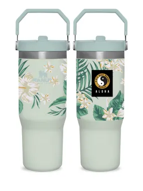 T&C Surf 30 oz Botanic Stanley The IcefIow™ Flip Straw Tumbler