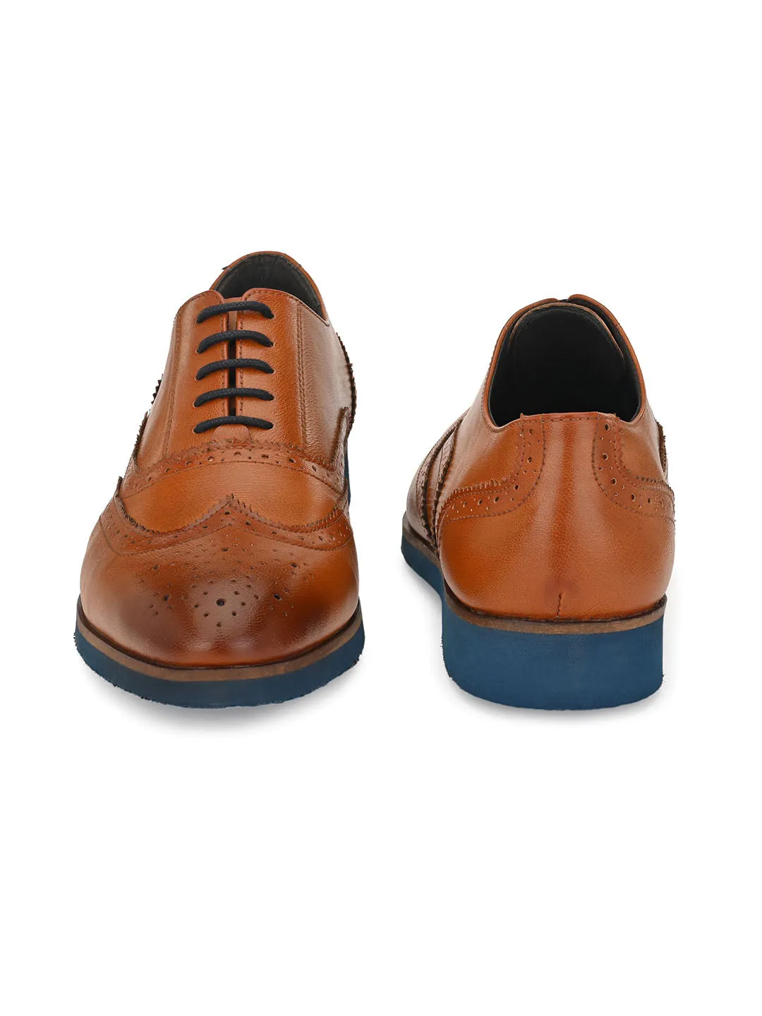 Topliner Tan Brogues