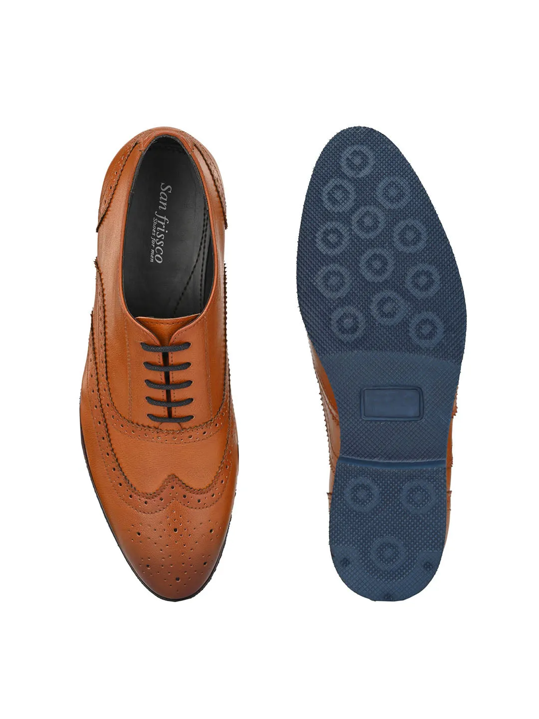 Topliner Tan Brogues