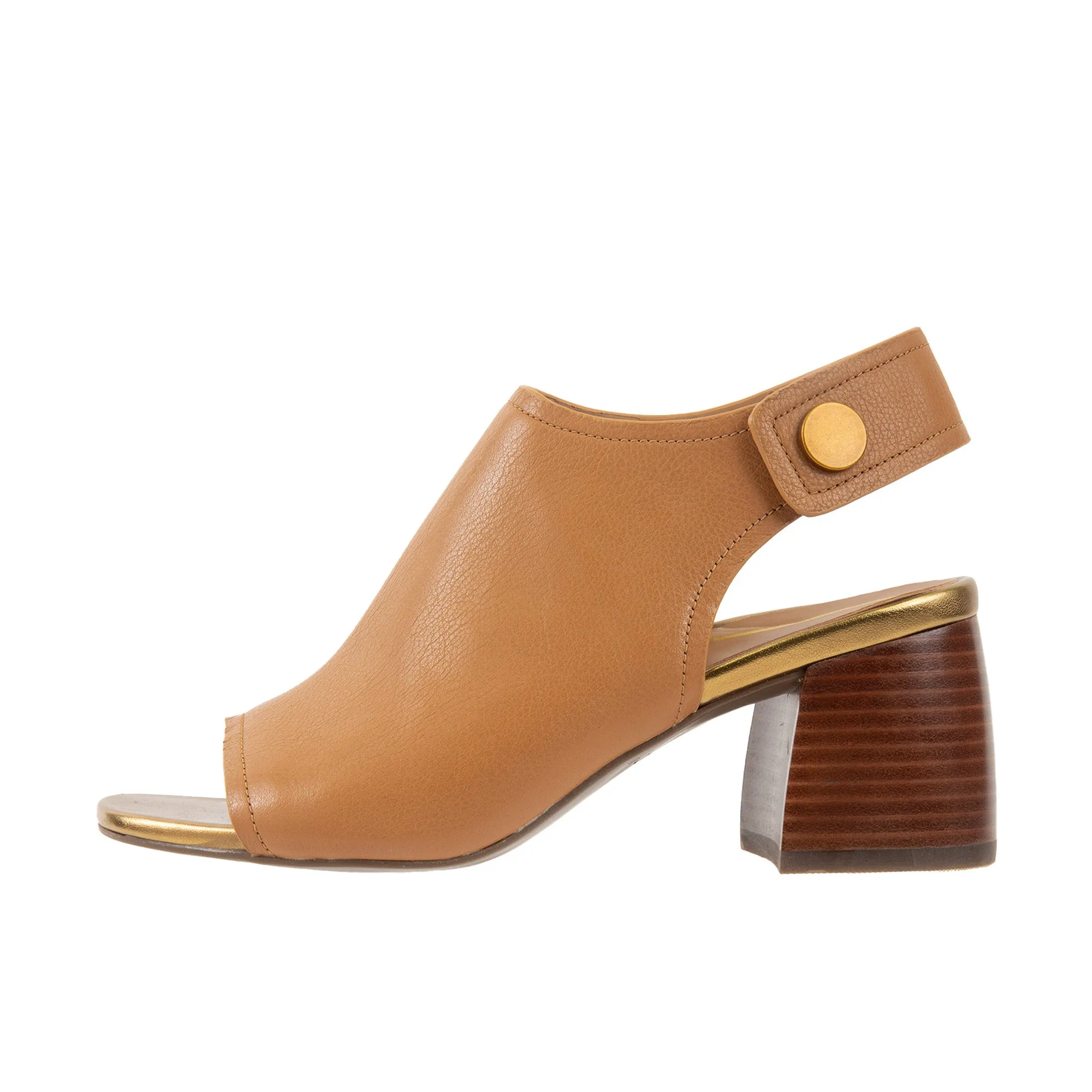 Vionic Womens Valencia Heeled Sandal Camel